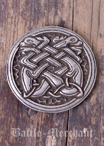 Belt-Buckle---Celtic-Dogs