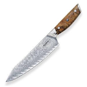 Kucharsky-nuz-Brown-Chef-Kiritsuke-205-mm-Dellinger-Resin-Future
