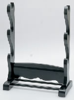 THREE-SWORD-TABLE-DISPLAY-STAND-BLACK