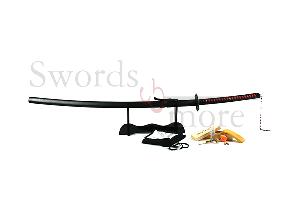 Bleach---Ichigo-Kurosaki-Sword---handforged-and-folded-set