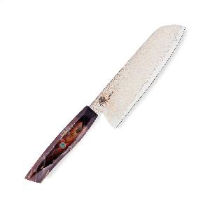 Kuchynsky-nuz-Santoku-180-mm-Dellinger�-Resin-Mash-Gold-Damascus