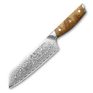Kuchynsky-nuz-Santoku-180-mm-Dellinger-Longevity-Damascus-Edition