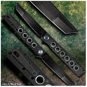 Zaviraci-tanto-nuz-Dellinger-Kuzan-Black-CPM-20CV-+-Titan