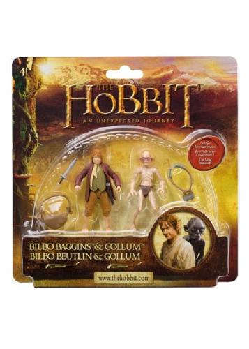 The-Hobbit-Action-Figures---Bilbo-Beutlin-+-Gollum