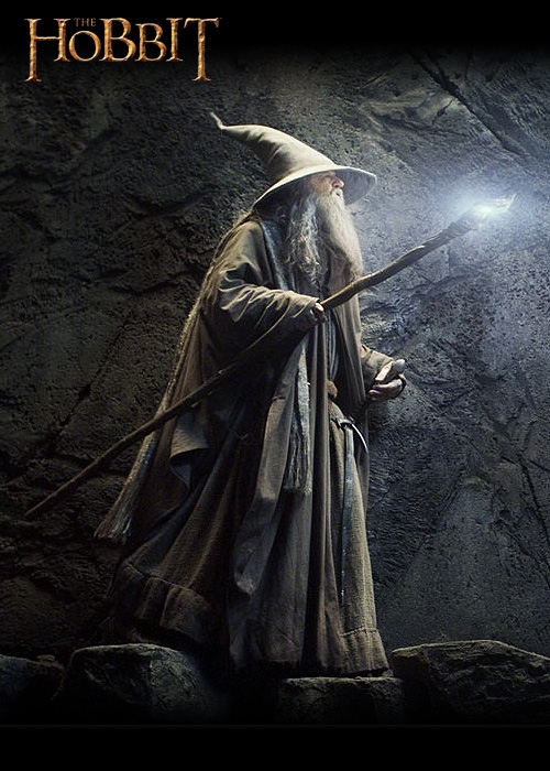 foto The Hobbit - Illuminated Staff of the Wizard Gandalf