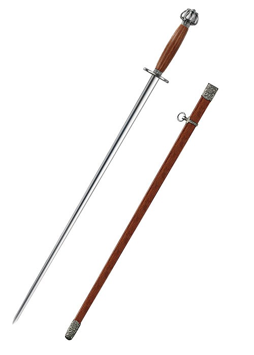 foto Chinese Sword Breaker with Scabbard