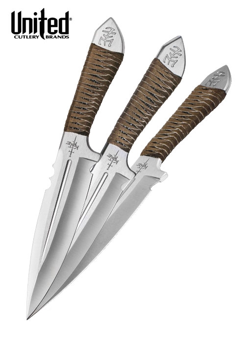 foto Kit Rae - Aircobra Throwing Knife Triple Set, silver-coloured