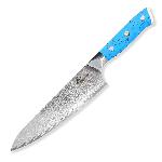 N�� kuchy�sk� Chef/Gyuto 210 mm Dellinger Blue Stone Damascus
