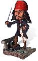 Pirates of the Caribbean 2 Jack Sparrow Deluxe Bobble Statue