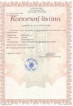 Koncesn listina - prodej steliva - RYJO Trade s.r.o.