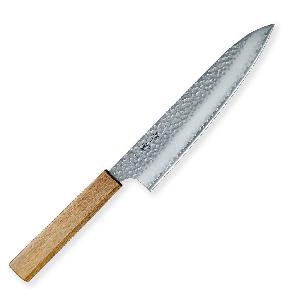 Nuz-Gyuto-Chef-200-mm-Kanetsugu-SHIUN-VG-2-3-layers-japanese-OAK