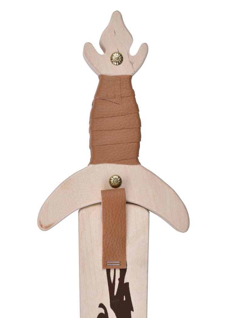 foto Children Knights Sword Lindwurm, Wooden Toy, w. Scabbard