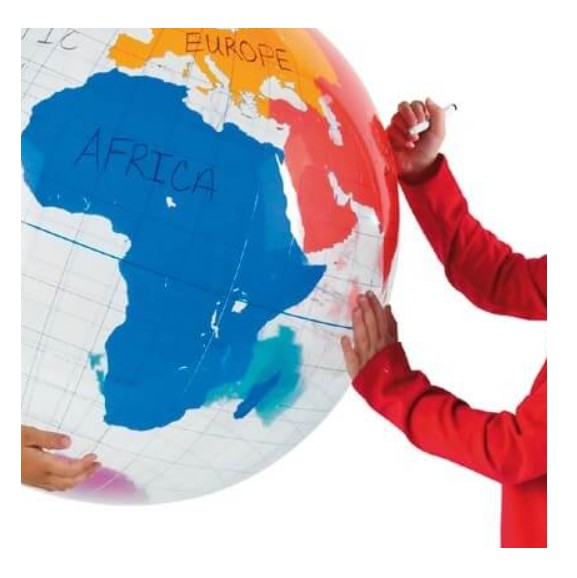 foto Gl�bus popisovateln�, nafukovac�