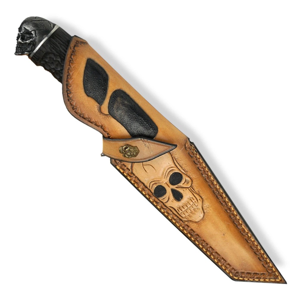 foto Loveck� dama�kov� n�� Dellinger Skull, Desert Iron-wood & VG-10