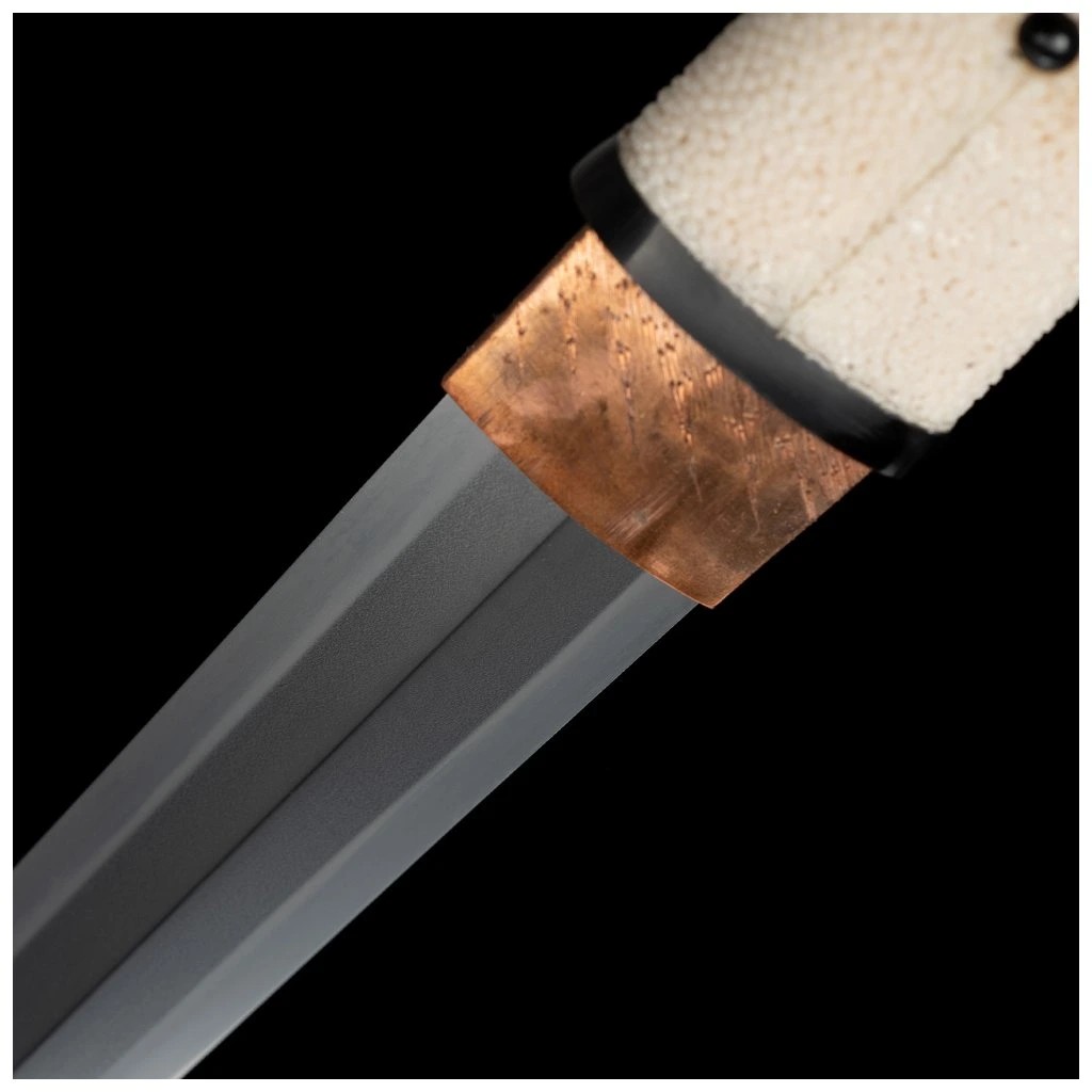 foto Japan Swords Exkluzivn� Tanto Aichi Tamahagane Flower Horimono s oboustrann�m hamonem Suguha