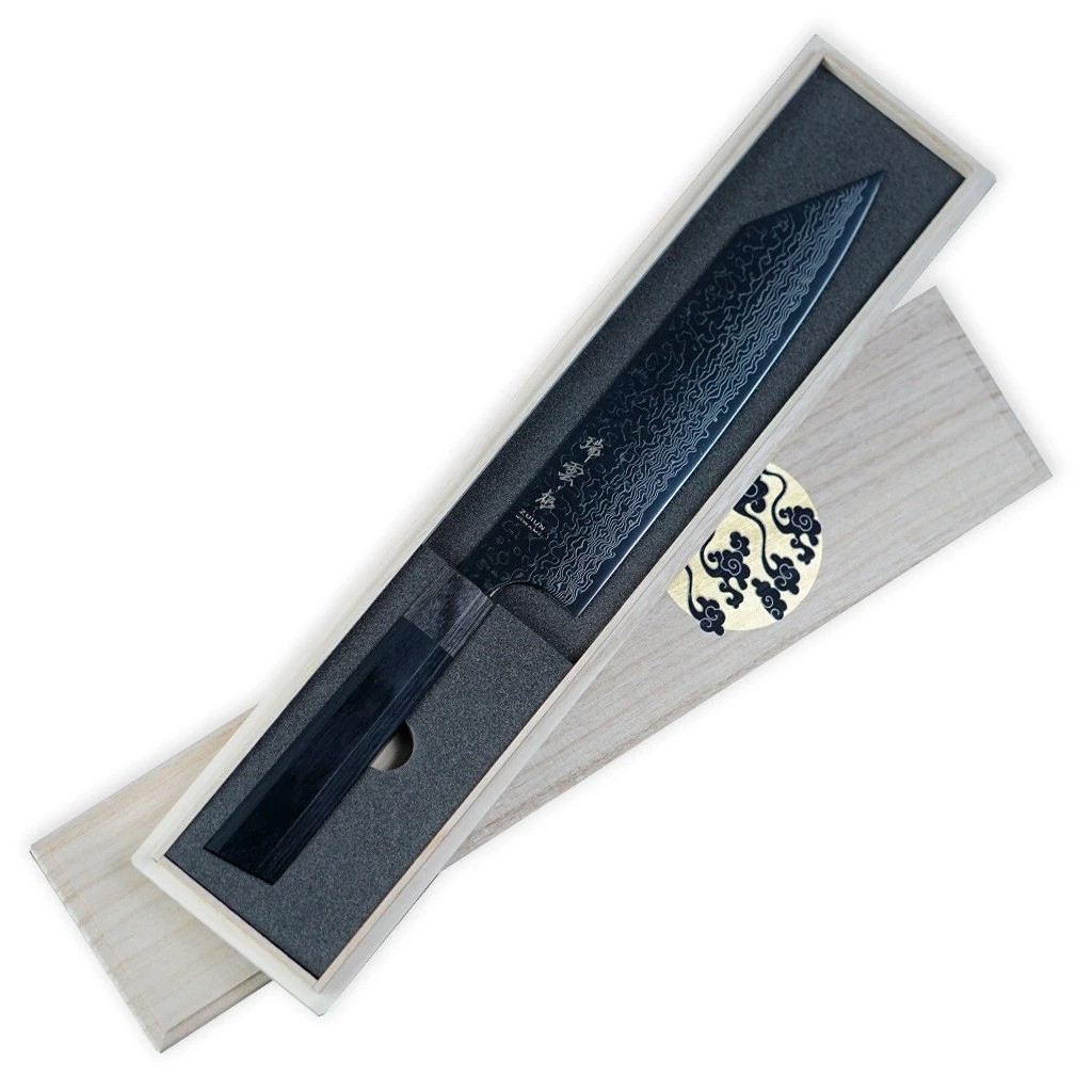 foto N�� Kiritsuke 210 mm Kanetsugu Zuiun Kiwami SPG2 - DLC Coating