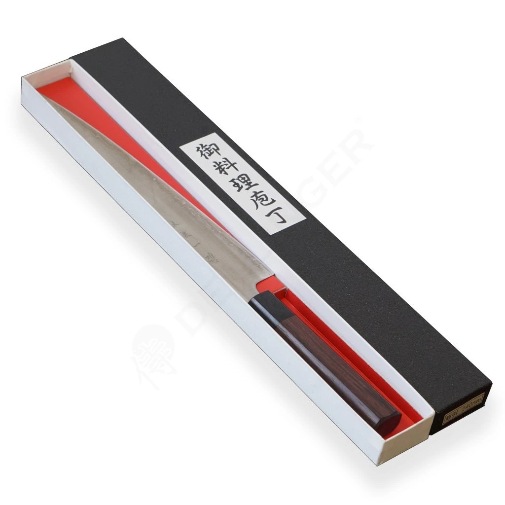 foto N�� Sujihiki/Slice 240 mm - Hokiyama - Tosa-Ichi - Dark Octagonal