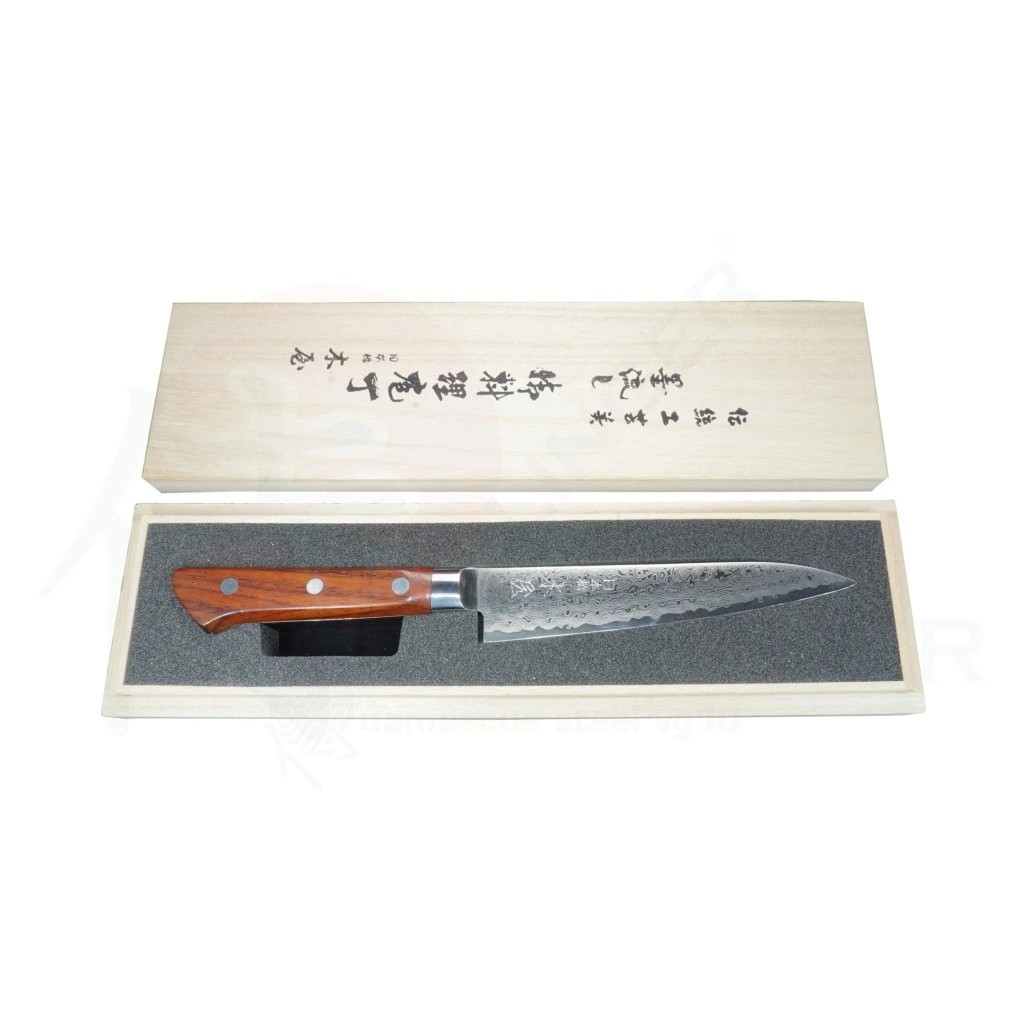 foto Japonsk� dama�kov� n�� KIYA 49 layers petit 130 mm