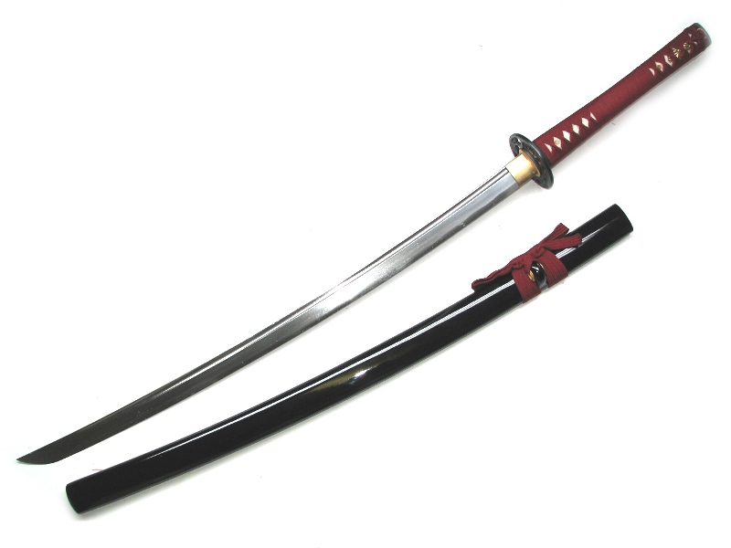 foto Katana  Manche Rouge