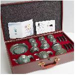 V�prodej! �ajov� souprava Longquan Celadon - Tea Waves