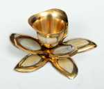 sv�cen mosazn� s perlet�, r��e - 3,50 cm