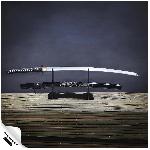 Kawashima �emesln� replika me�e katana Gohan, motiv bambusu, AISI 1045