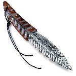 Dama�kov� loveck� n�� Dellinger Quill, ocel VG-10, d�evo topolu