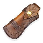 Dellinger Ko�en� pouzdro pro zav�rac� n��, argentinsk� hov�zina � hn�d�