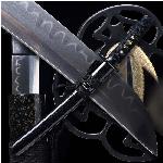 Japan Swords Samurajsk� tanto Kuro Hebi, ocel T-10, re�ln� hamon Choji