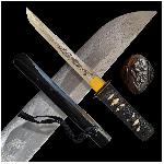 Kawashima Dekorativn� replika tanto Mijagi, p�ekl�dan� ocel AISI 1045, drak