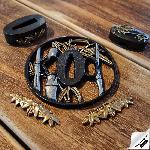 Kawashima Sada koshirae Bamboo pro katanu � dekorativn� replika a p��slu�enstv�