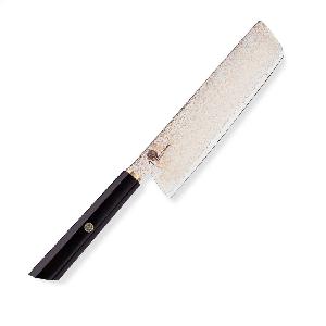 Kuchynsky-nuz-Nakiri-170-mm-Dellinger�-Resin-Black-Gold-Damascus