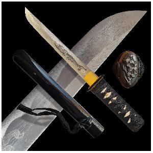 Kawashima-Dekorativni-replika-tanto-Mijagi-prekladana-ocel-AISI-1045-drak