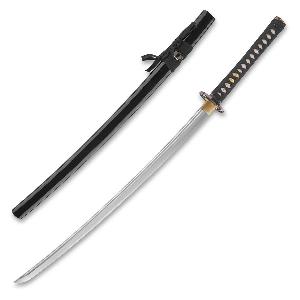 Kawashima-Replika-katany-Hanare-kovana-ocel-AISI-1045-Hamon-Choji