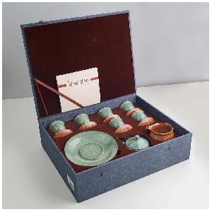 Vyprodej!-Cajova-souprava-Longquan-Celadon---Coconut-Blossom