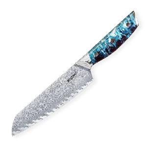 Nuz-Santoku-Blue-170-mm-Dellinger-Resin-Future
