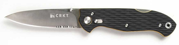 Lake-111-silver-half-serrated-aluminium-grip