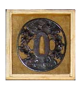 Tsuba-Sakura-Crane