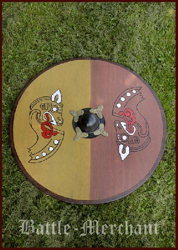 Viking-Wooden-Round-Shield-with-Norse-horse-motif