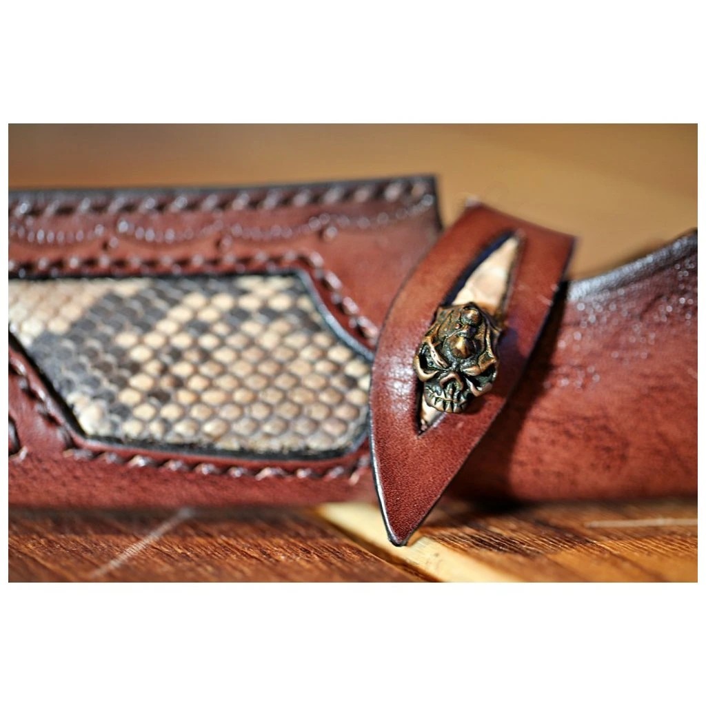 foto Pevn� loveck� n�� SOK M390, pr�kov� ocel, pou�tn� d�evo Iron Wood