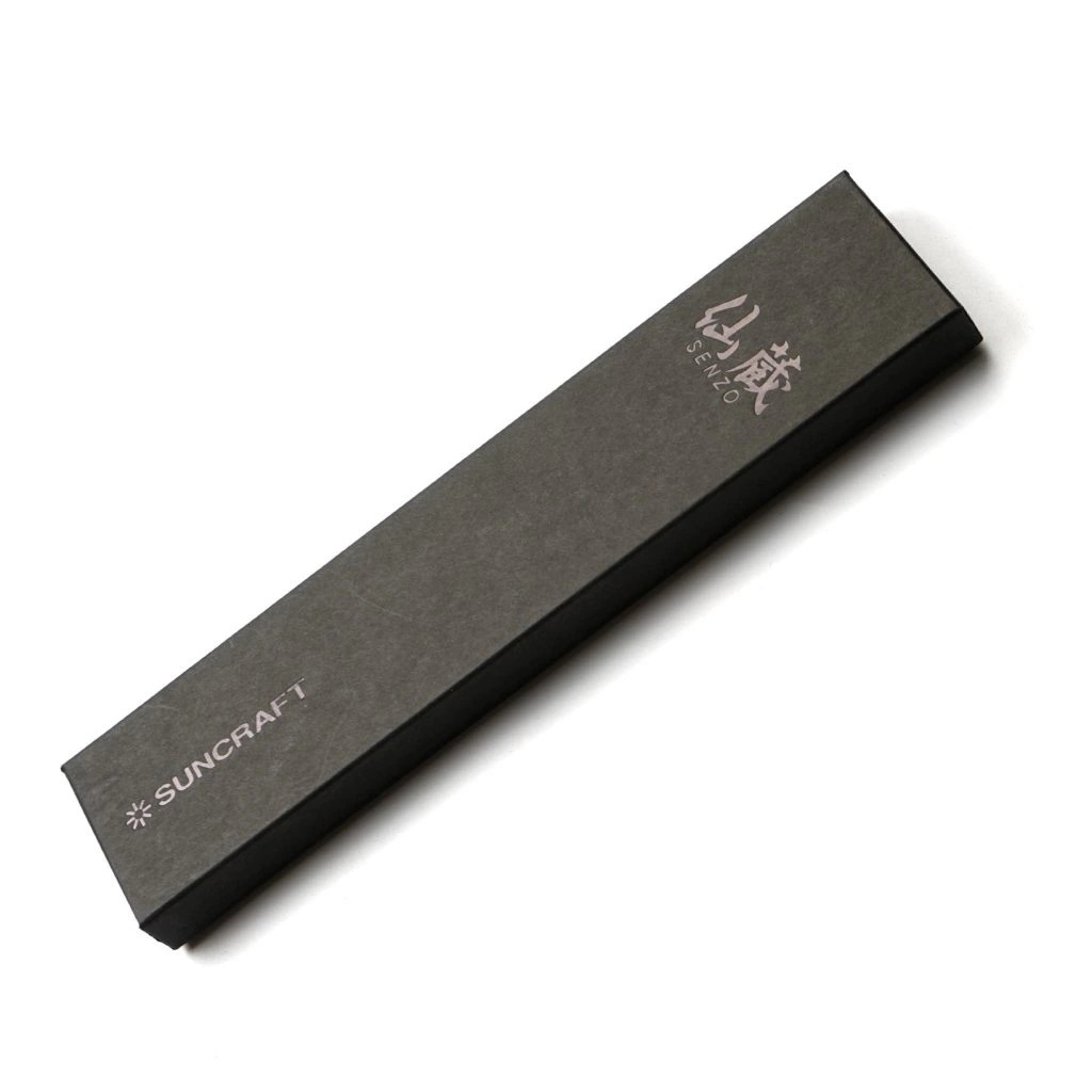 foto Okrajovac� n�� Paring Suncraft VG-10 Black Damascus 80 mm