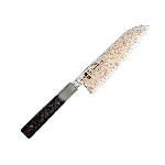 Kuchy�sk� n�� Santoku 180 mm Konoll� Colored Damascus
