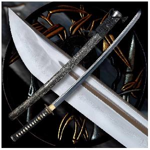 Kawashima-Katana-Shikai-pro-nacvik-tameshigiri-prekladana-ocel-AISI-1075