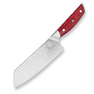 Kucharsky-nuz-185-mm-Santoku-Dellinger-Sandvik-Red-Northern-Sun