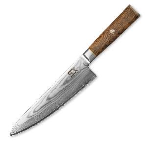 Nuz-kuchynsky-Chef-Gyuto-210-mm-SOK-Cocobolo-White-Damascus