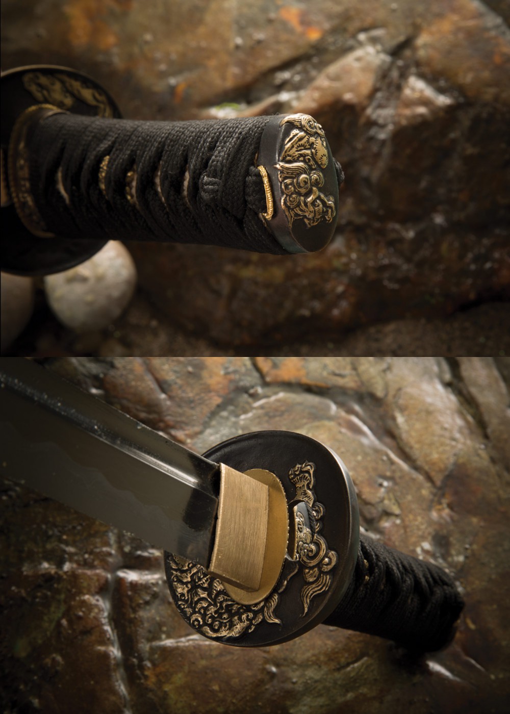 foto Gold Lion Katana