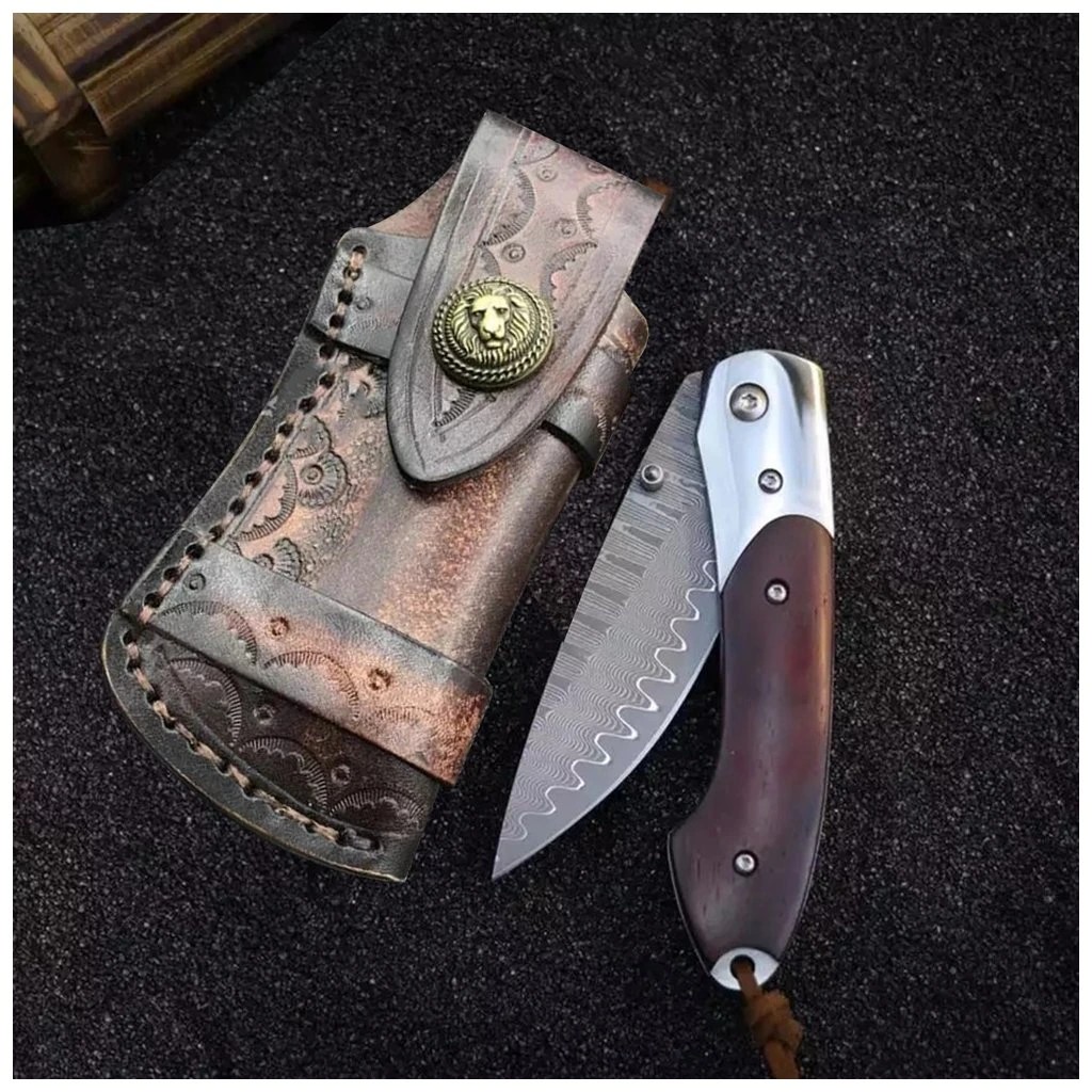 foto Dama�kov� zav�rac� n�� Dellinger Mushroom Killer, ocel VG-10