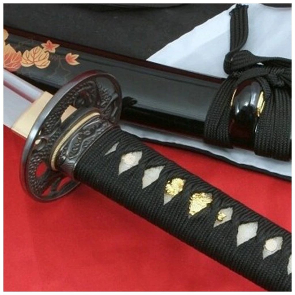 foto Kawashima Wakizashi Flowers