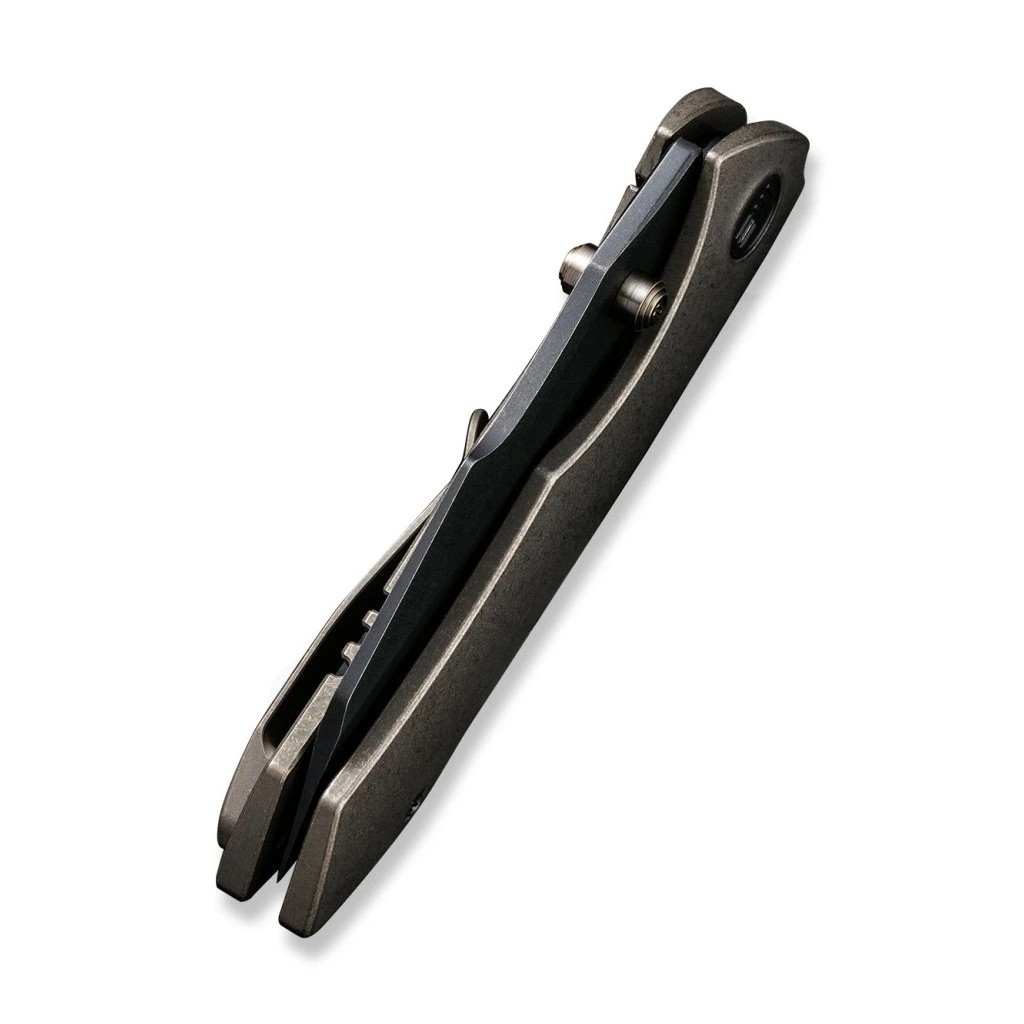 foto WE Knife Zav�rac� n�� WEKNIFE High-Fin Bronze 22005-2, ocel CPM 20CV, titanov� EDC