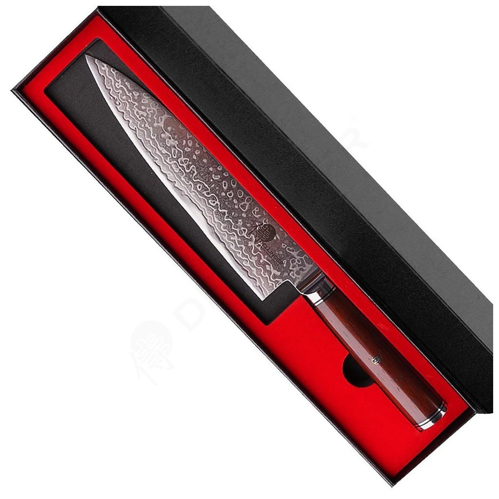 foto Kuchy�sk� n�� Chef/Gyuto 210 mm Dellinger M390 Cocobolo
